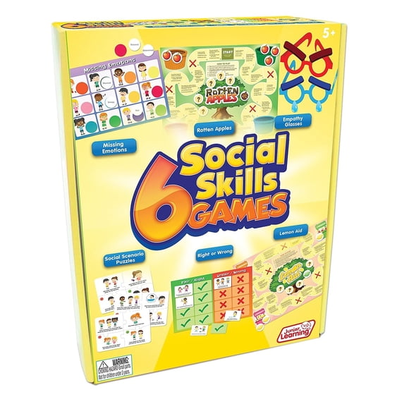Juegos de habilidades sociales Junior Learning 6 juegos