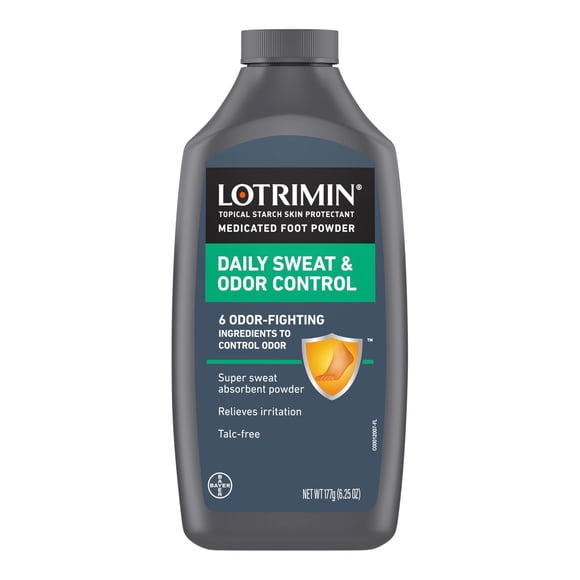 Polvo para pies Lotrimin Daily Sweat & Olores Control 177g
