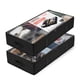 thumbnail image 1 of Bolsas Organizadoras Bajo Cama Homely Negro Tapa Transparente 90L Set 2, 1 of 3