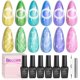 thumbnail image 1 of Set de esmaltes de uñas Beetles Cat Eye Gel Esmalte de uñas, 6 colores, 1 of 7