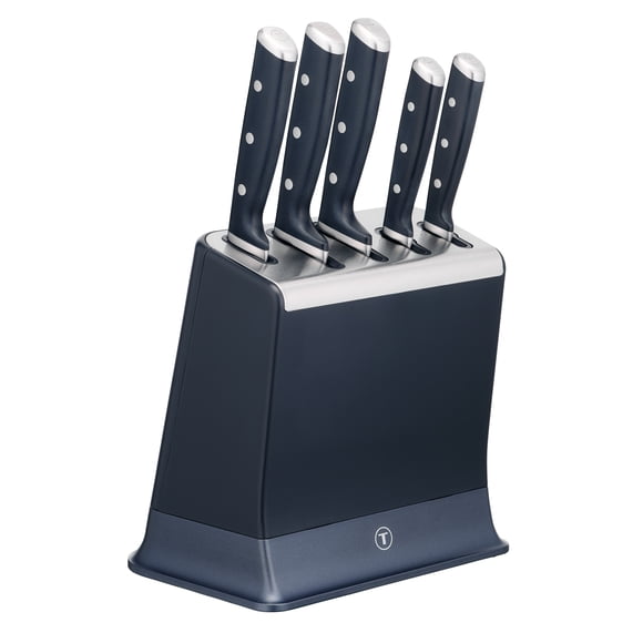 Set taco de 5 Cuchillos Con Afilador Eversharp Pro Tefal