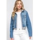 thumbnail image 2 of Chaqueta de Mezclilla con Capucha, Sudaderas y Sudaderas con Capucha con Licencia de Marca Global, 2 of 5