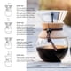 thumbnail image 3 of Cafetera Bodum Pour Over de vidrio de alta temperatura de 1,5 litros con filtro, 3 of 6