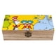 thumbnail image 1 of Dr. Seuss Caja Organizadora de Madera Rústica - Caja Decorativa Multifuncional para Escritorio, Hogar, Oficina, Joyas y Manualidades, 1 of 6