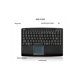 thumbnail image 5 of Teclado Adesso AKB-410UB SlimTouch Mini con cable USB y panel táctil, 5 of 9