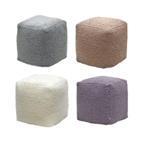 Msa Muebles Santa Ana - Pouff Cuadrado Café 2024