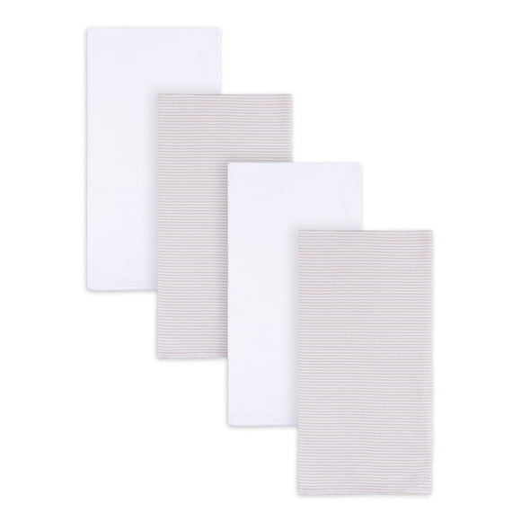Mantas Flannel Gerber Beba 4 Pack 100 Algodón 76x76 cm