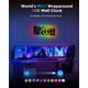 thumbnail image 4 of Reloj de pared EASYERA 16,5 grande digital con sincronización BT y luces RGB, 4 of 9