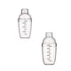 thumbnail image 2 of 2xCocktail Shaker Clear Matte Bottle Bar Pub Drink Party Supply 350cc 500cc, 2 of 5