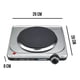 thumbnail image 3 of Encimera Eléctrica Blaupunkt Bpae6900 Acero Inoxidable 220v, 3 of 5