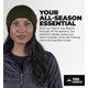 thumbnail image 2 of Brazalete Beanie Tough para hombre y mujer en color negro, 2 of 5