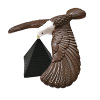 Magideal - Pájaro En Equilibrio Águila En Equilibrio Juguete De Ciencia Y Educación Física Ala De Águila Juguete Con Combinación De Pirámide Para Niños Y Adultos Café