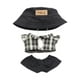 thumbnail image 1 of Conjunto De 4 Piezas De Ropa Para Muñecas En Miniatura De 6 Pulgadas, Sombrero Para Niños De 5 A 7 Años Y De 8 A 10 Años, Muñeco Colgante, 1 of 3