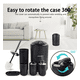 thumbnail image 4 of "Juego De Accesorios De Baño Belug  De 6 Piezas Plástico Y Hogar Negro ", 4 of 5