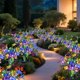 thumbnail image 3 of Luces solares para jardín Aureate Horizon, 4 piezas con 40 LED, 3 of 4