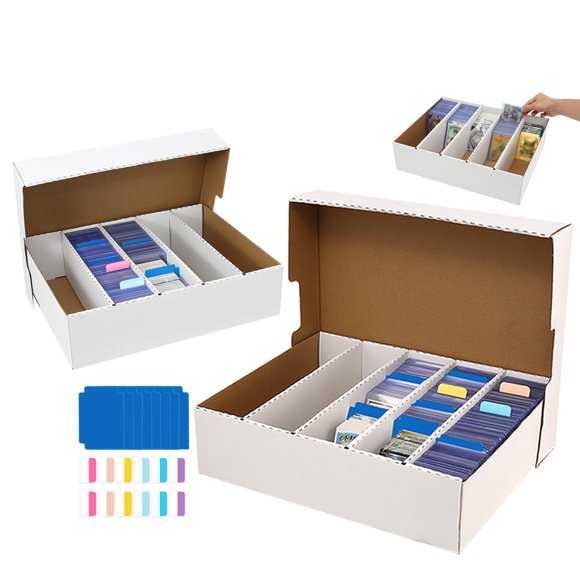 Caja de almacenamiento de tarjetas coleccionables MZONGZI 3900-8000 con capacidad