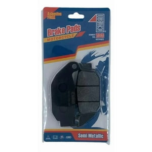 Genérico - Pastilla Freno Trasera Moto Tvs Apache 160/180/200 Japonesas