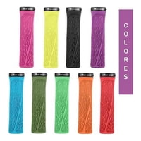 Puños West Biking C/ Lock Bicicleta Mtb Bmx Grips Empuñadura Multicolor