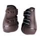 thumbnail image 4 of 1 Par De Botas De Tendón De Caballo, Protectores De Salto, Protección, Pata Trasera Marrón L, 4 of 5