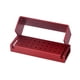 thumbnail image 3 of Soporte Para Fresas De 30 Agujeros, Esterilizable En Autoclave Con Tapa Abierta, Organizador De Fresas Resistente, Color Rojo, 3 of 3