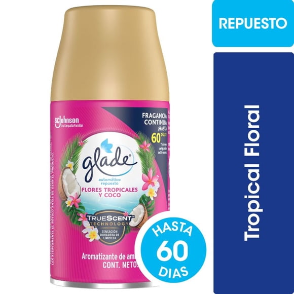 RECARGA FLORES TROPICALES 175GR GLADE.