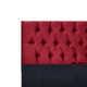 thumbnail image 2 of Respaldo Super King Piso Capitone Premiun 200x140 Cm Burdeo Felpa, 2 of 3