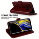 thumbnail image 1 of For Galaxy Note 8 Note 9 Note 10 Note 10 Plus Note 20 Note 20 Ultre Wallet Case, [Included Glass Screen Protector][RFID Blocking] Flip Folio Leather Cell Phone Cover With Credit Card Holder For Samsun, 1 of 3
