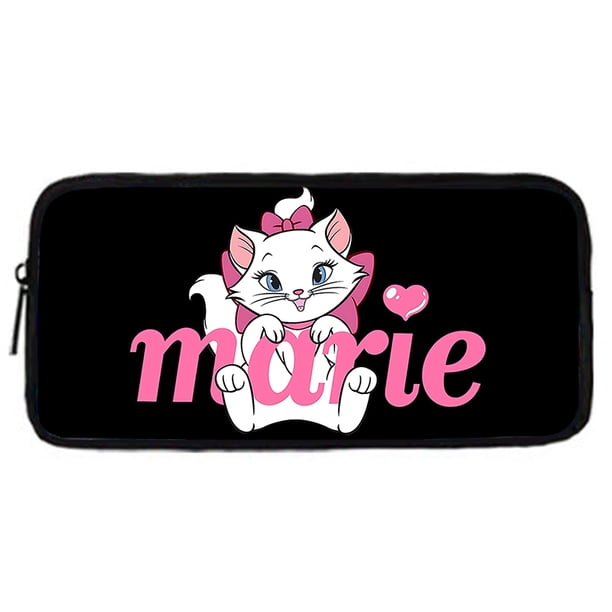 3 pcs set Cartoon Maries Cat Child School Backpack with Lunch Bags ,Pencil Bags ,Cartoon School Bags for Boys Girls Best Gift