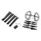 thumbnail image 3 of RC Drone Landing Gear & Propeller Guard Cover Para Hubsan H501S H501C X4, 3 of 5