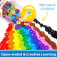 thumbnail image 4 of Juguete de construcción VIAHART Brain Flakes, juego de 500 piezas a partir de 3 años, 4 of 7