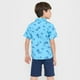 thumbnail image 3 of Camisa Niño Kids Fullprint Celeste Corona, 3 of 5