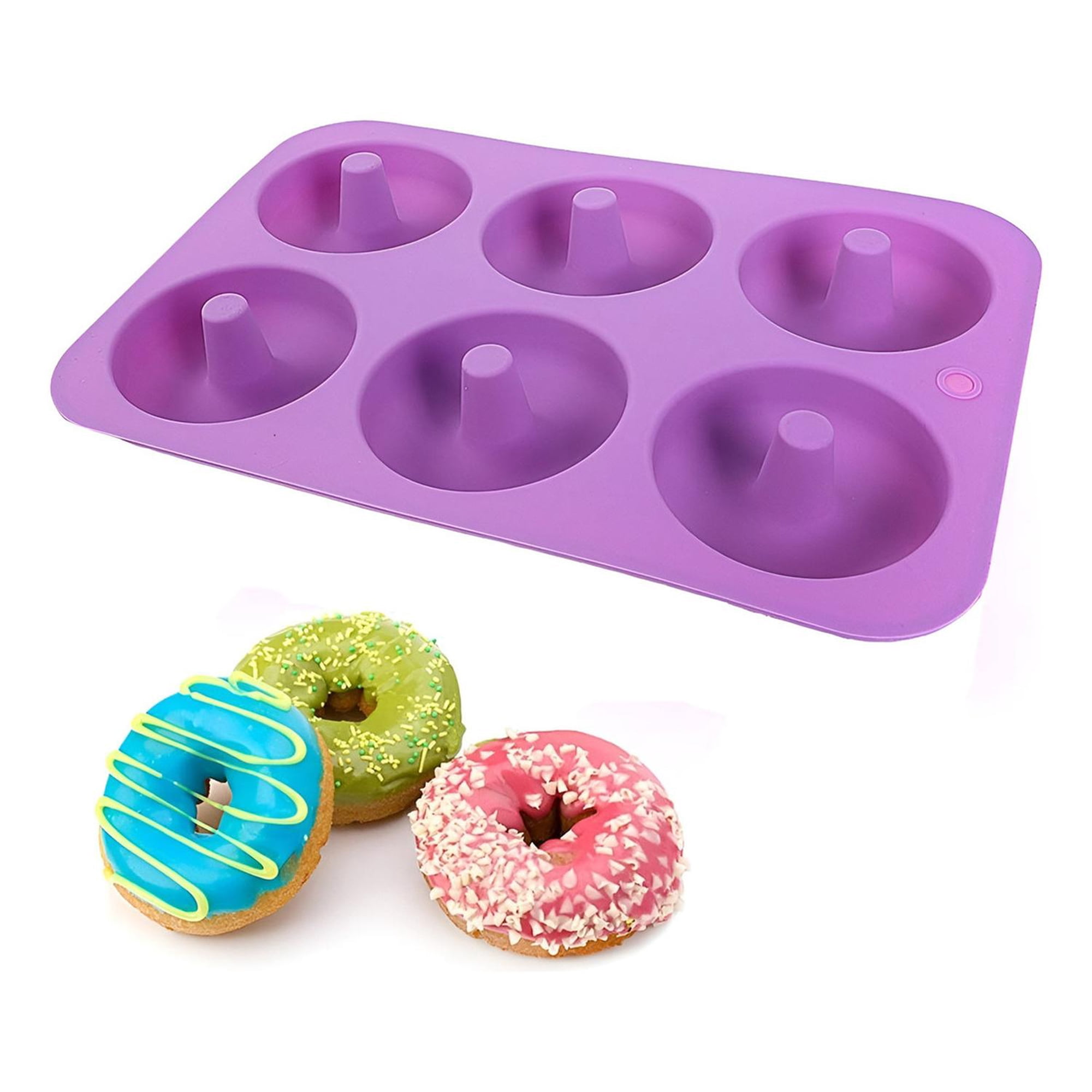 Pasteleriuscl - Moldes Silicona Donas Moldes De Silicona Donut Molde Dona Multicolor