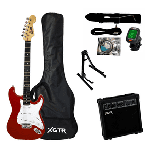 Full Pack Guitarra Eléctrica Red St111 Rd Xgtr