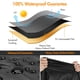 thumbnail image 4 of Funda para silla de exterior WLEAFJ, impermeable, negra, paquete de 2 unidades, 30 x 37 x 31 cm, 4 of 7
