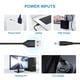 thumbnail image 2 of Cable de alimentación universal Powseed de 5 V, DC USB a DC, 5,5 x 2,1 mm, 2 of 7