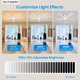 thumbnail image 5 of Ventilador de techo Autoday 135 cm con luz y control remoto, blanco, 5 of 9