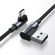 thumbnail image 1 of Cable Curvo Usb-A/Usb-C 3a Max Trenzado 2m Negro Ugreen Us176, 1 of 2