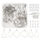 thumbnail image 2 of Kit De Fabricación De Aretes De 196 Piezas Parte Posterior De Aretes De Goma Transparente Para La Fabricación De Joyas, 2 of 5