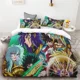 thumbnail image 1 of Duvet Cover Saint Seiya Pattern Soft and Comfortable Children and Teenagers Birthday Gift Bedroom Living Room Room Decoration Bed Sheets, 1 of 5