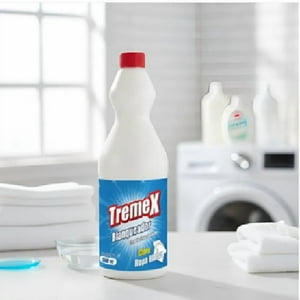 Cloro Blanqueador Tremex Ropa Blanca 1 L – Desinfectante Y Quitamanchas Para Lavado Efectivo