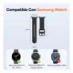 thumbnail image 2 of Correas Silicona Para Samsung Galaxy Watch 8 40 44m Classic Negro, 2 of 2