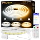 thumbnail image 1 of Tira de luces LED PAUTIX COB, 24 pies, 2700 K-6500 K, CCT, sintonizable, blanca, 1 of 9