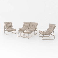 Klik Muebles - Set Arena 3 Sofás Y 2 Mesas De Centro