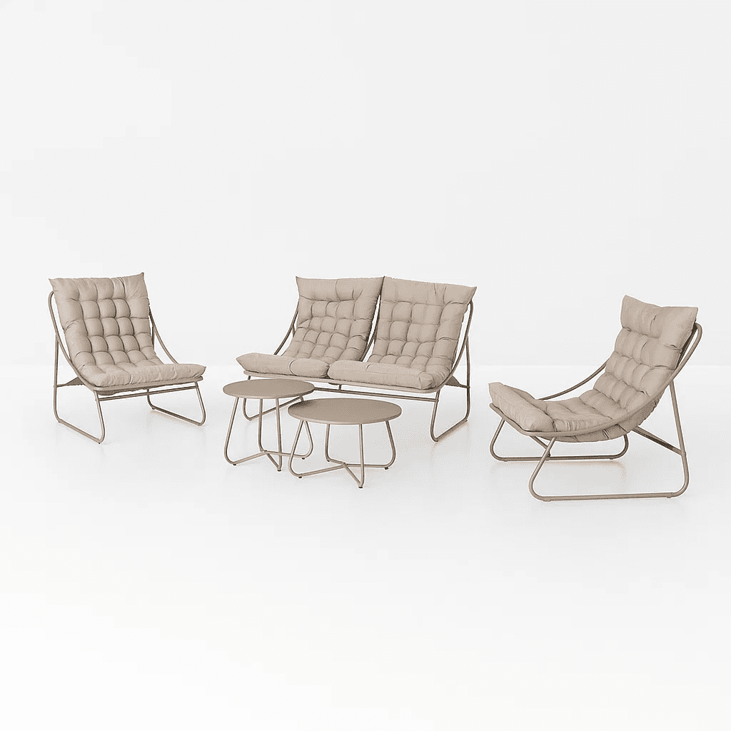 Klik Muebles - Set Arena 3 Sofás Y 2 Mesas De Centro