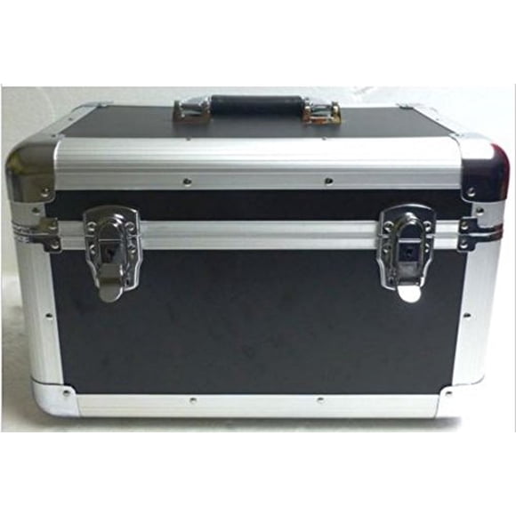 Caja para discos LASE de 18 cm, capacidad para 150 vinilos de 7 "