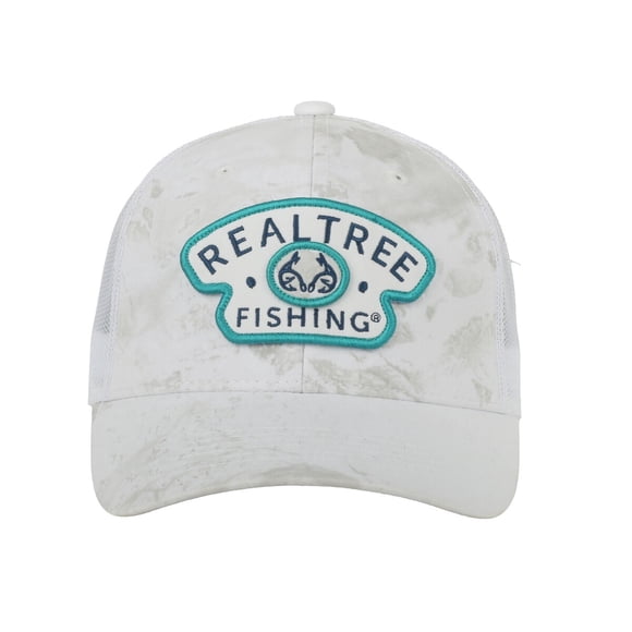 Gorra Realtree WH276060 Blanca Camo Trucker Mesh Talla Única