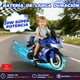 thumbnail image 2 of Moto Electrico Para Niños Niñas 6v Con 4 Ruedas Luz Música Azul, 2 of 9