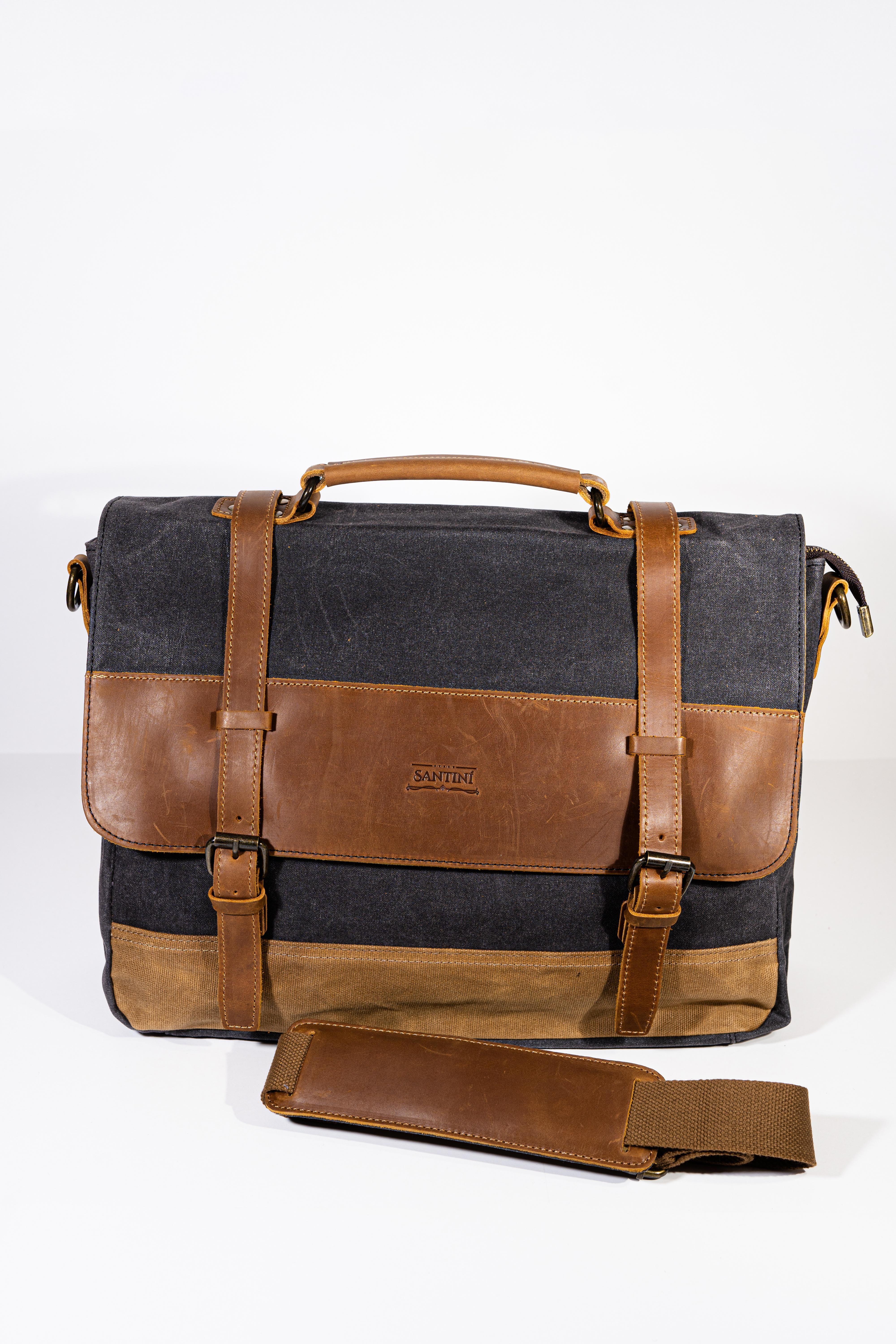 Santini - Maletín Roble Gris