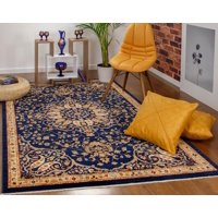 Home Fashion.Cl - Alfombra Oriental Wave 150X240 Cm Azul Alfodia