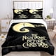 thumbnail image 1 of The Nightmare Before Christmas Girls pink Bedding Sets,exquisite Anime bed supplies set duvet cover bed comforter set bedding Bed Sheets, 1 of 5